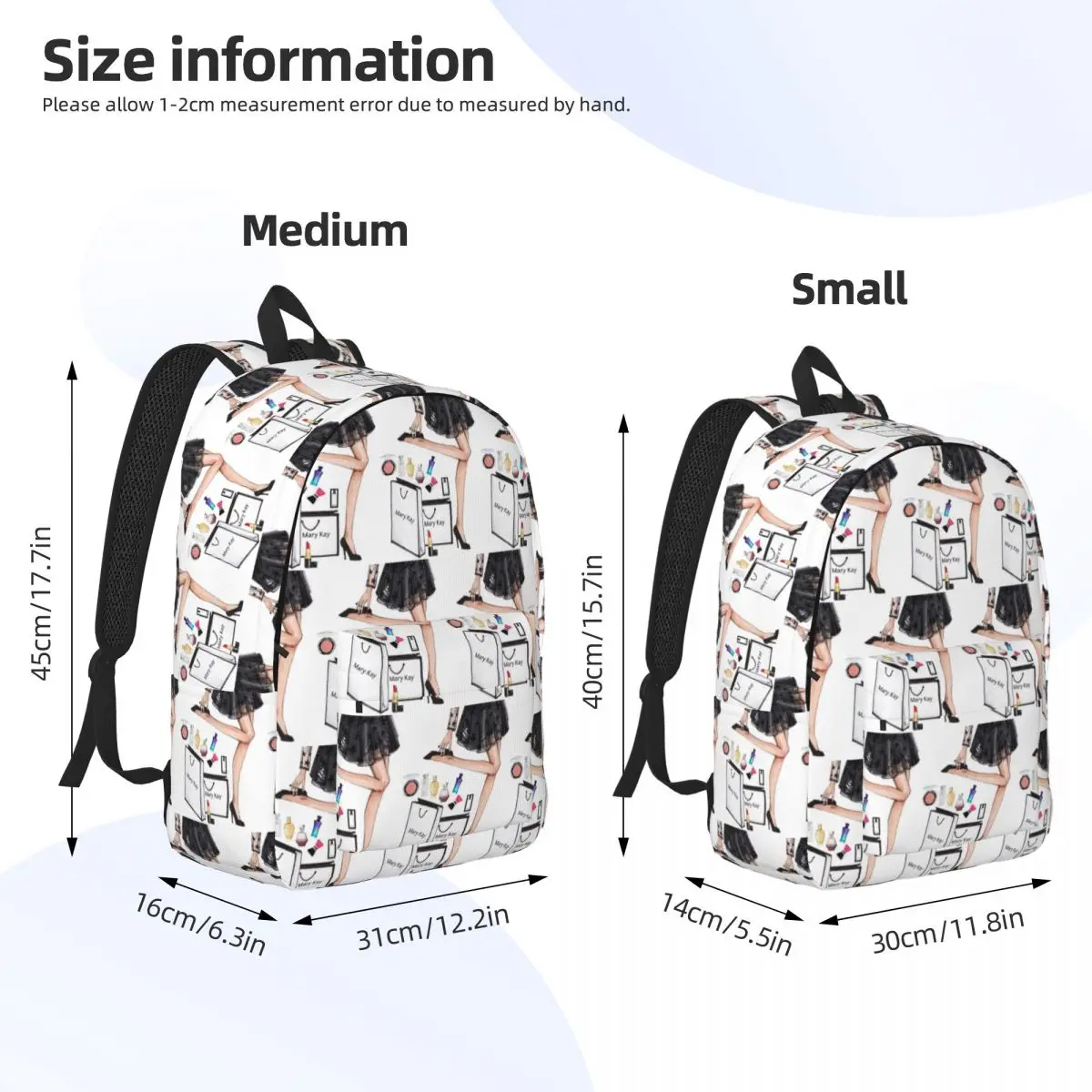 Mary Kay Косметика Студенческий рюкзак Школьная сумка Походный дорожный рюкзак для мужчин и женщин Модная сумка для книг Сумки на плечо