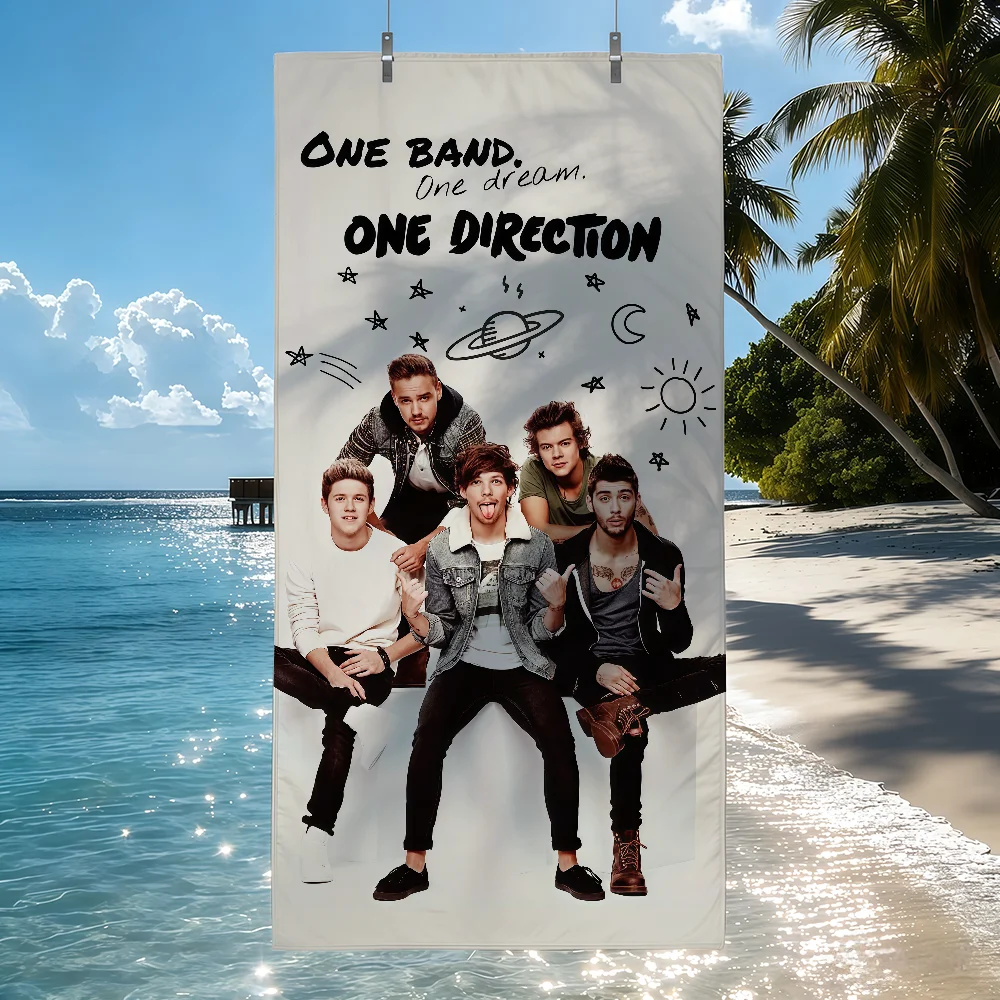Rock band O-One D-Direction Towel Drying Bath Towel Applicable To Light Swimming Camping Yoga Beach Out