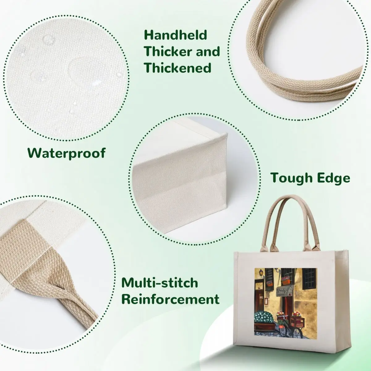 Woosley's Trattoria Tote Bag canvas tote Shopper handbag Beach bag tote bag university