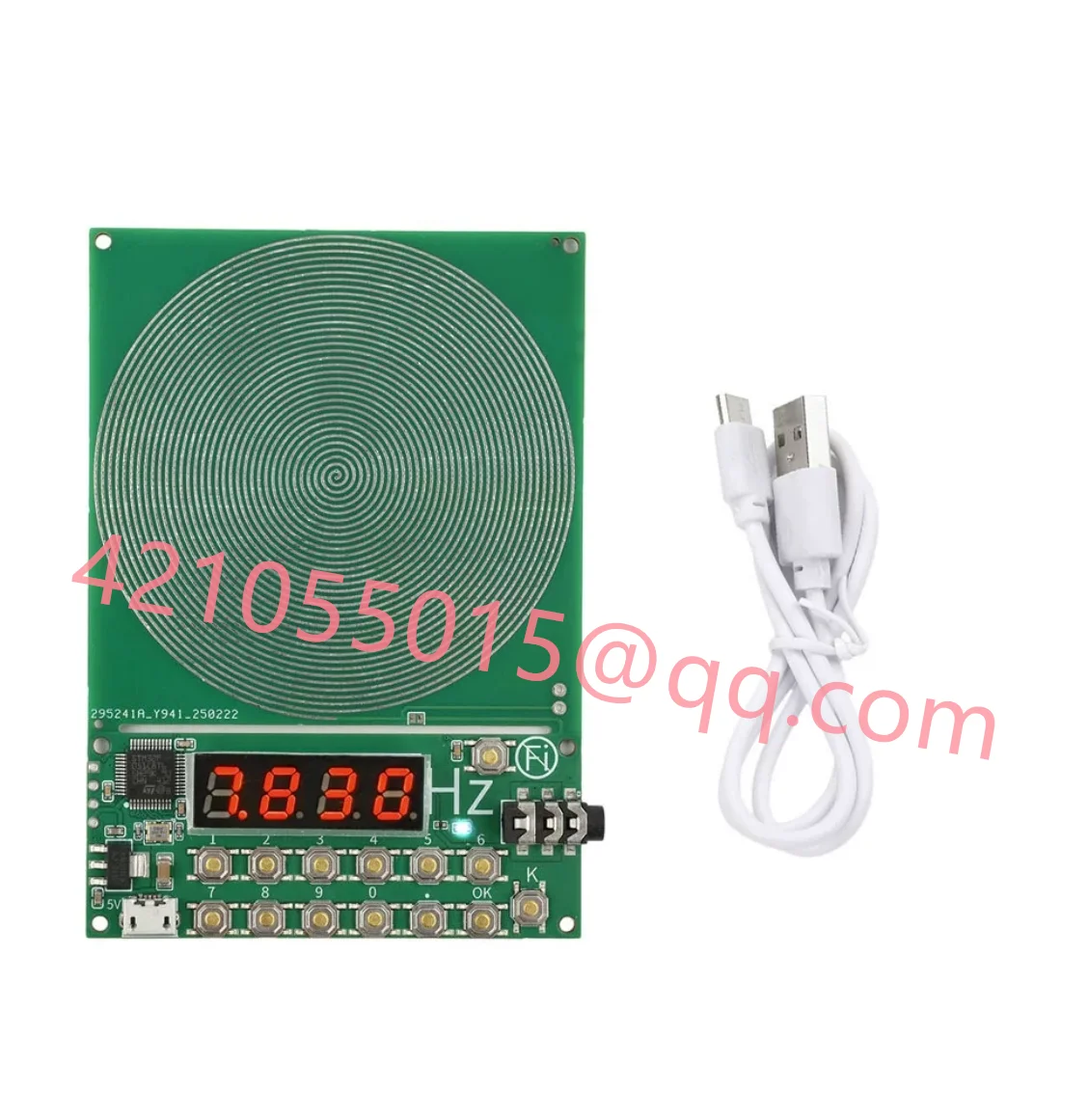 2 pieces, integrated circuit generator with high power, 0.01~100000Hz sine wave signal with shell finished product, adjustable