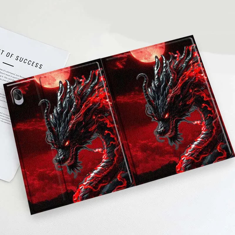 Dark Dragon Cool Soft For Huawei MediaPad 11 M5 M6 ES Pro M5Lite Honor Pad V7 V8 X7 X8 X9 GT Pro Tab Tablet Case