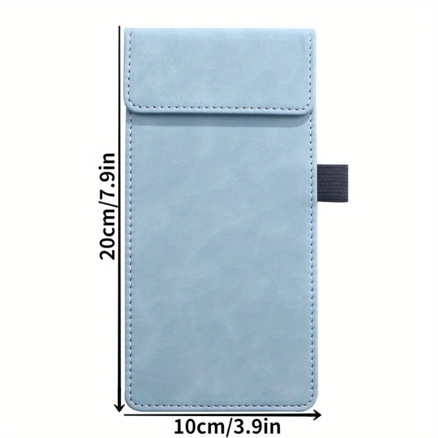 1PC Colorful A6 Bill Clip --PU Writing Pad Signature Plate Hotel Restaurant Commercial Menu Clip Conference Folder