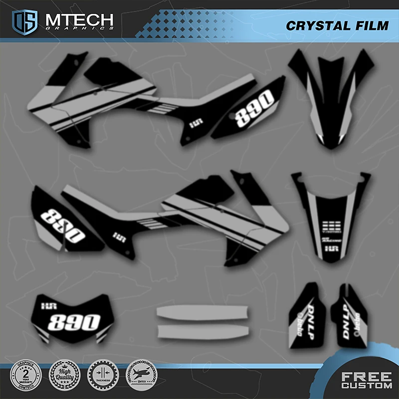 

DSMTECH Motorcycle Graphics Background for HONDA 2020 2019 2018 2017 2016 2015 2014 2013 CRF250L Decals Stickers Kits -18