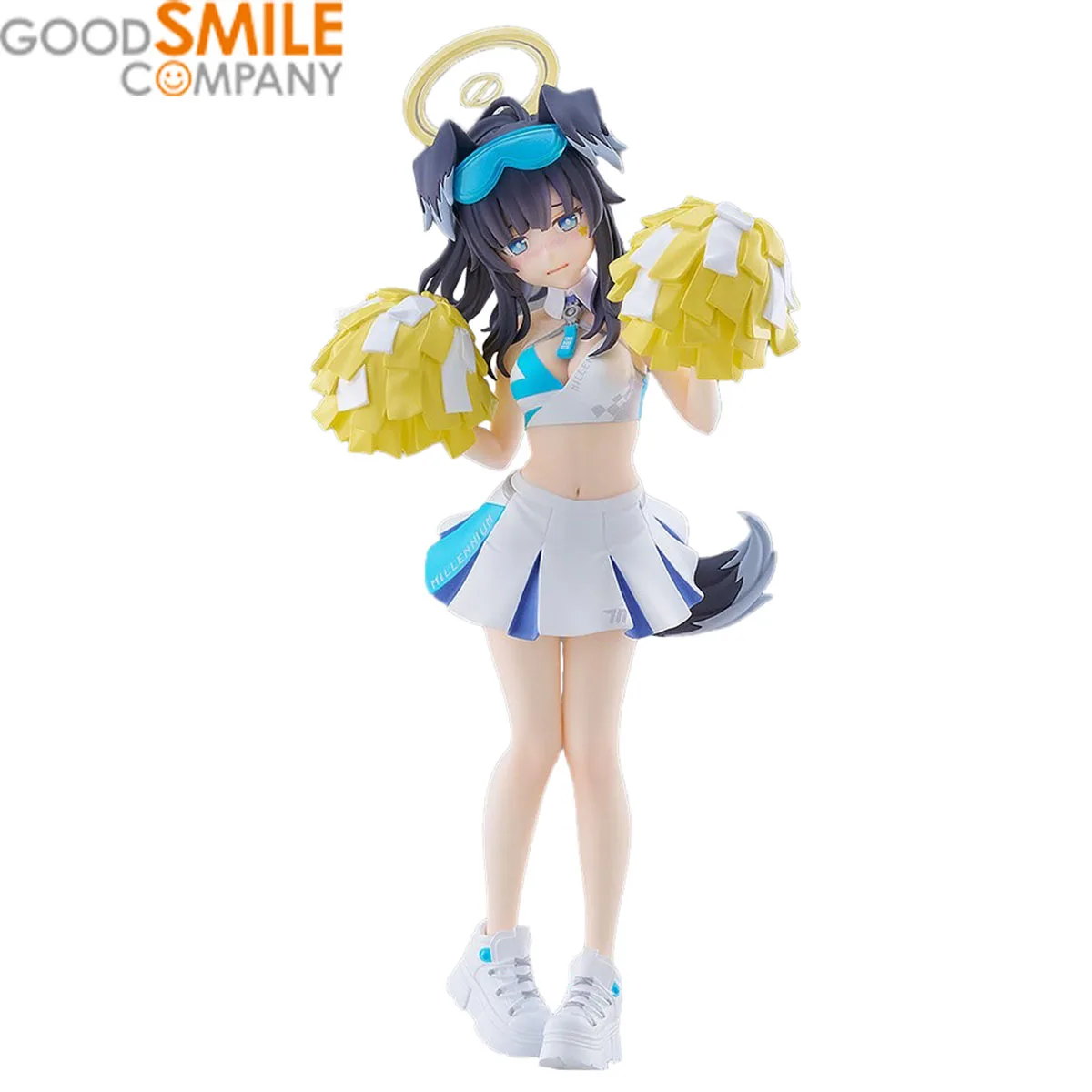 Original Good Smile Company Pop Up Parade Archivo Azul - Nekozuka Hibiki Cheer Squad, Memorial Lobby Ver. Figura de anime