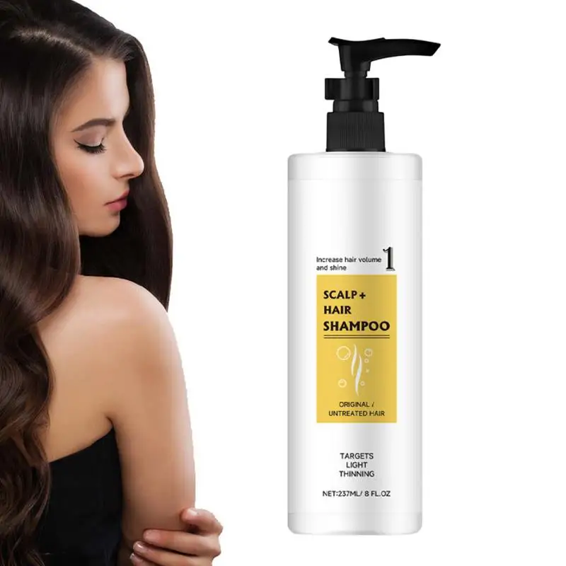 237ML Hair Conditioning Shampoo Gentle Cleansing Nourishing Scalp Amino Acid Hair Shampoo Hair Conditioning Thickening Shampoo