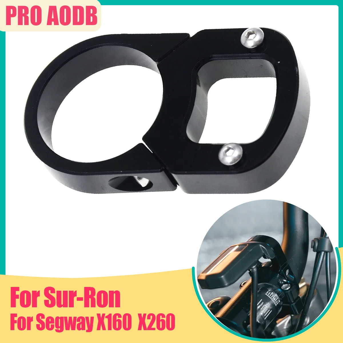 

For Sur Ron Segway Digital Display Relocation Bracket ,Speedometer Mount Repositioning Tool Light Bee X/S LBX X160/ X260-A02G
