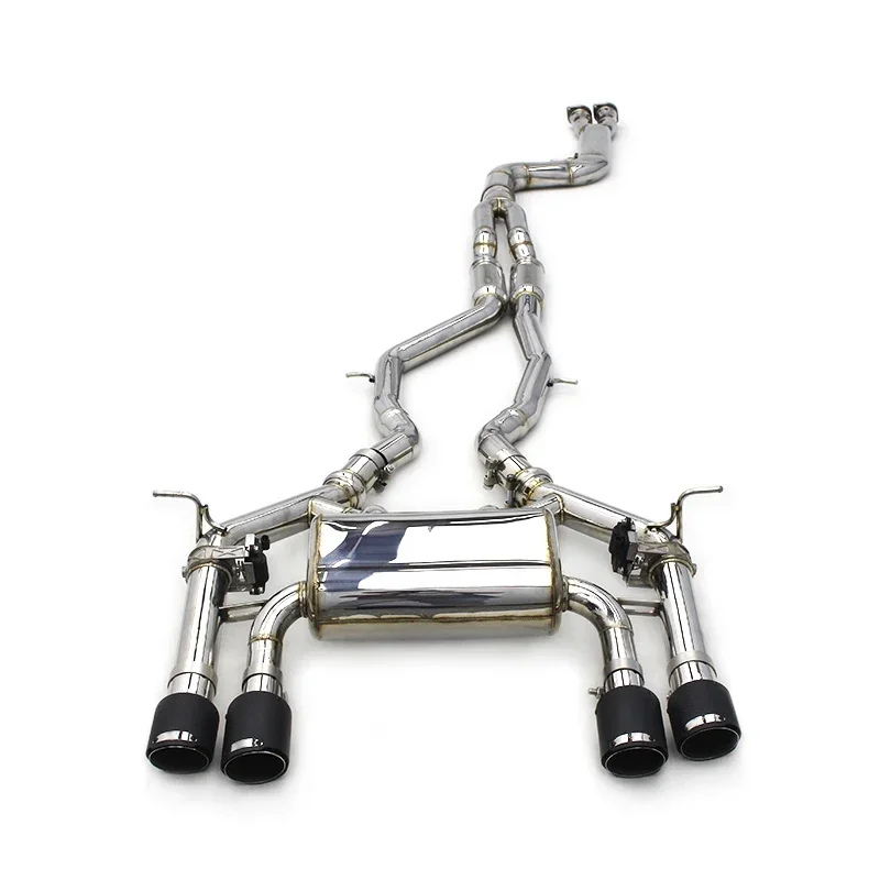 Deleville Stainless Steel Catback exhaust For BMW M3/M4 F80/F82 3.0T 2014-2019 Escape Exhaust muffler Racing car Exhaust System