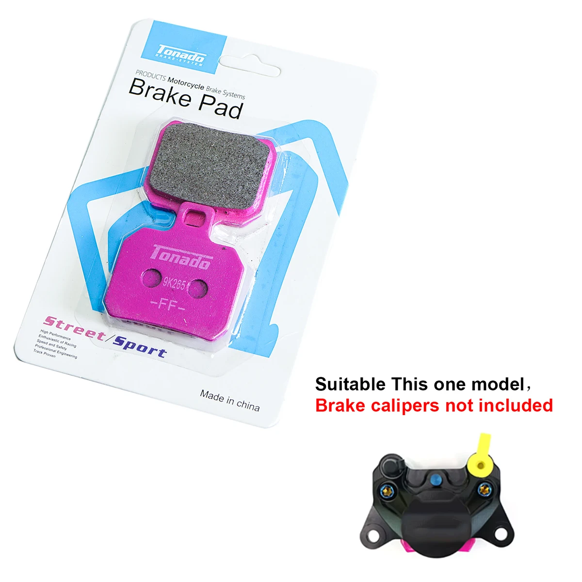 Adelin RPM Motorcycle Brake Pads Repair Kit For Scooter Moto ATV 40/82/84mm Mounting Radial Brake Caliper
