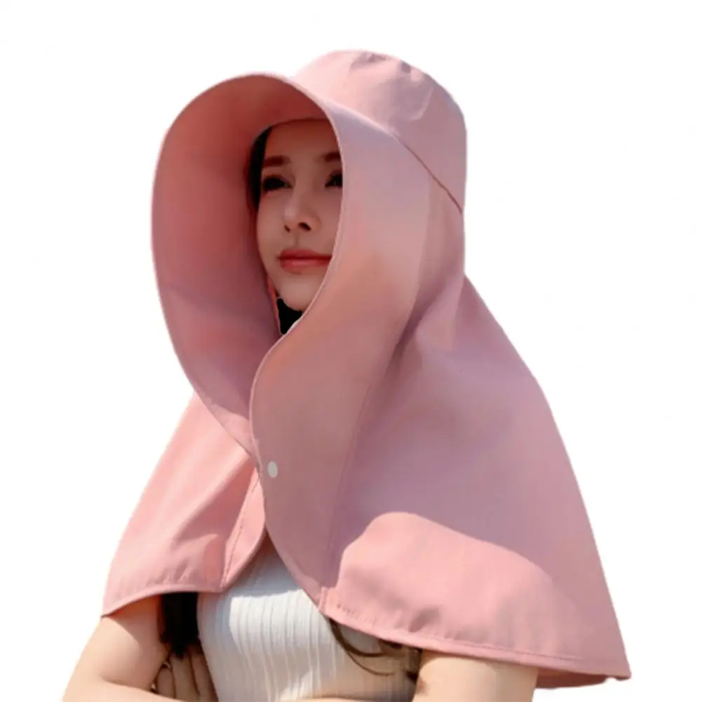 Hoodie Hat Sun Protection Hat with Brim Quick-drying Moisture-wicking Fabric Breathable Cooling Hoodie Skin-friendly Outdoor Cap