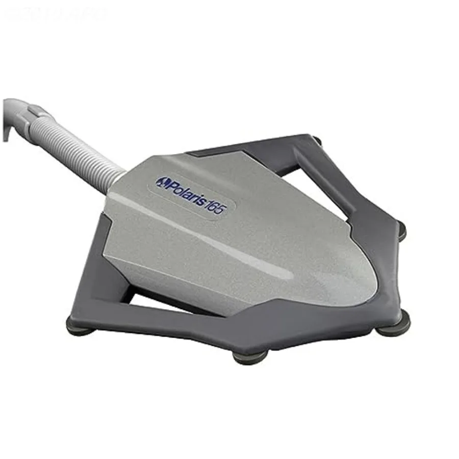 

Polaris Vac-Sweep 165 Pressure Side Pool Cleaner for inground pools, durable polymer construction, black, self-propelled with a