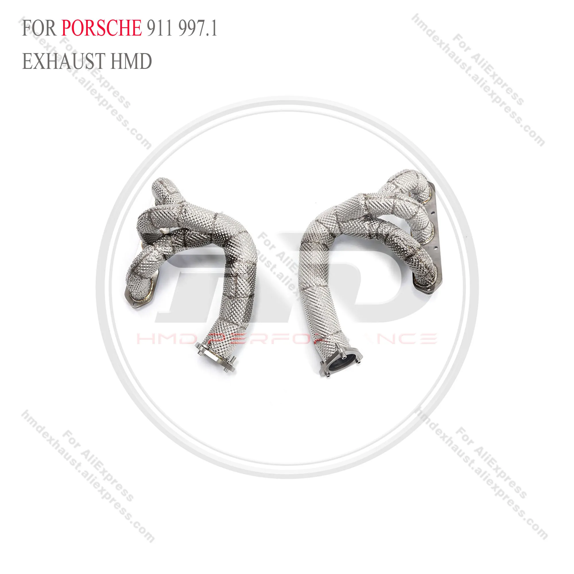 

Manifold for Porsche 911 997.1 with heat shield HMD Exhaust System Performance Quality certification
