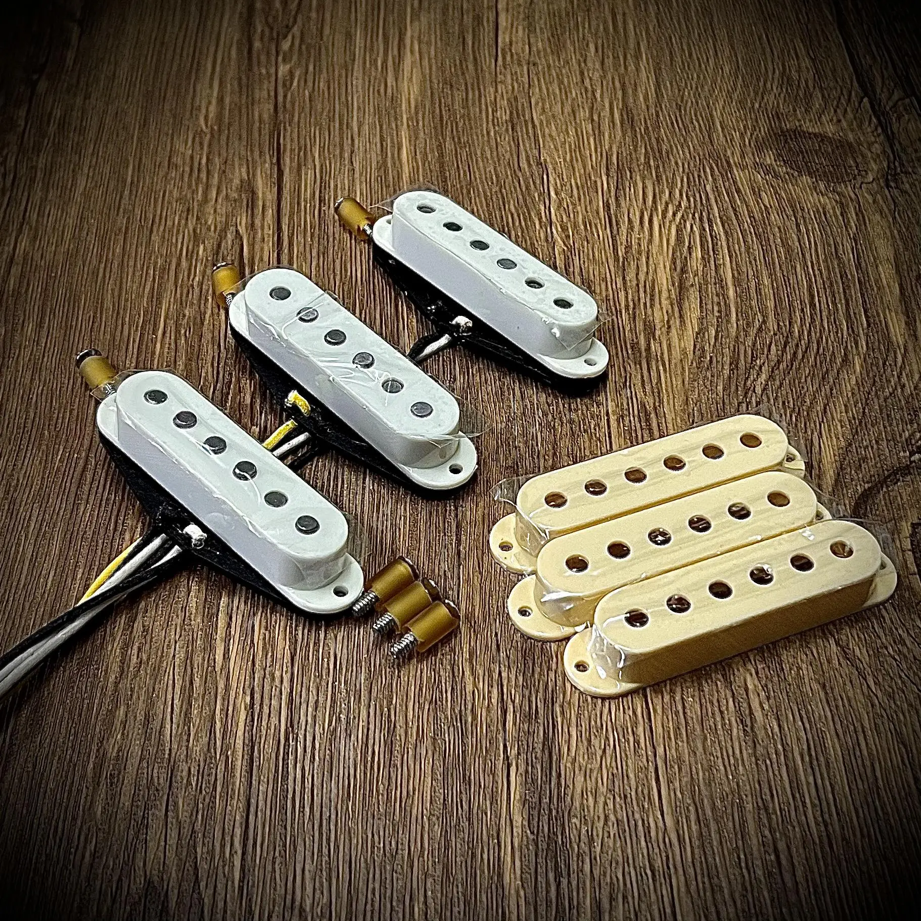 Texas Blues StratStyle Pickup Set, SSS Handwound Alnico 5, Special for Making Blues Rock ST Guitar, Electric Guitar, Hot