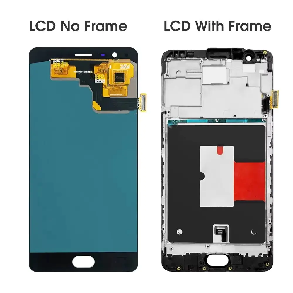 5.5 test For AMOLED Screen For OnePlus 3 LCD Display A3010 Touch Screen Digitizer Assembly Replacement For One Plus 3T A3003