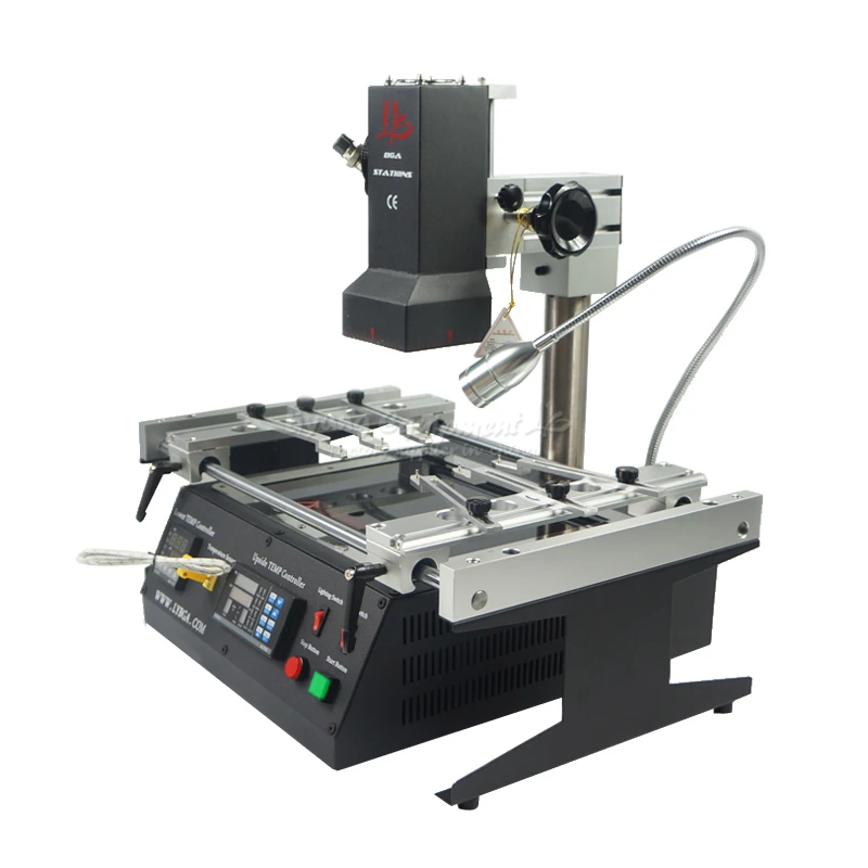 IR6500 V.2 BGA Repair Rework Solder Station 2 Zones Infrared PC410 Software Control  PCB Chip SMD  Board  GPU  Repair Machine
