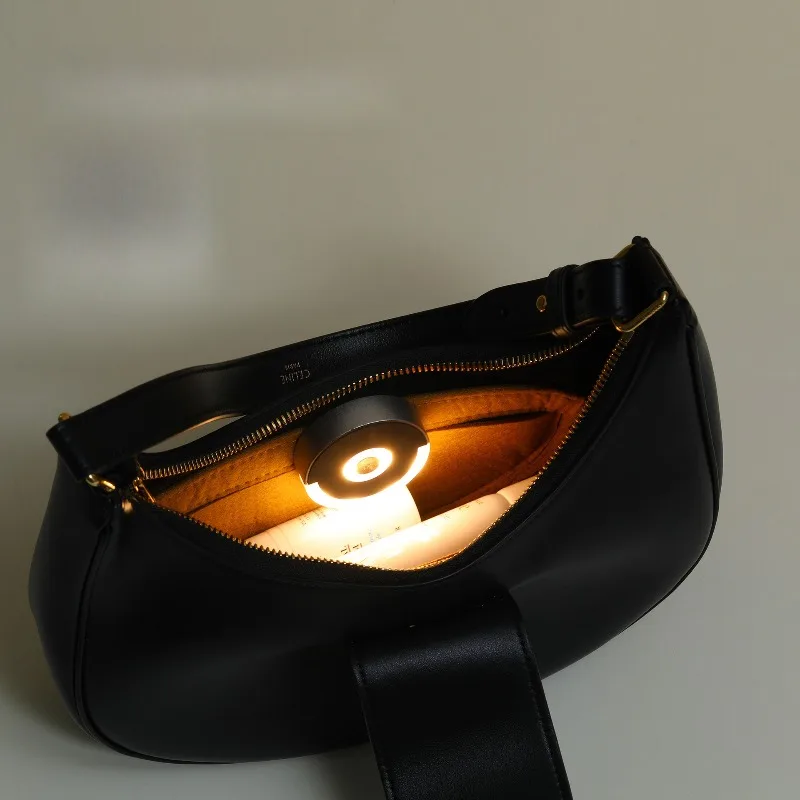 

Новая романтическая женская мини-круглая сумка в стиле Ins, портативная уличная велосипедная защитная лампа, модное декоративное ночное освещение для путешествий