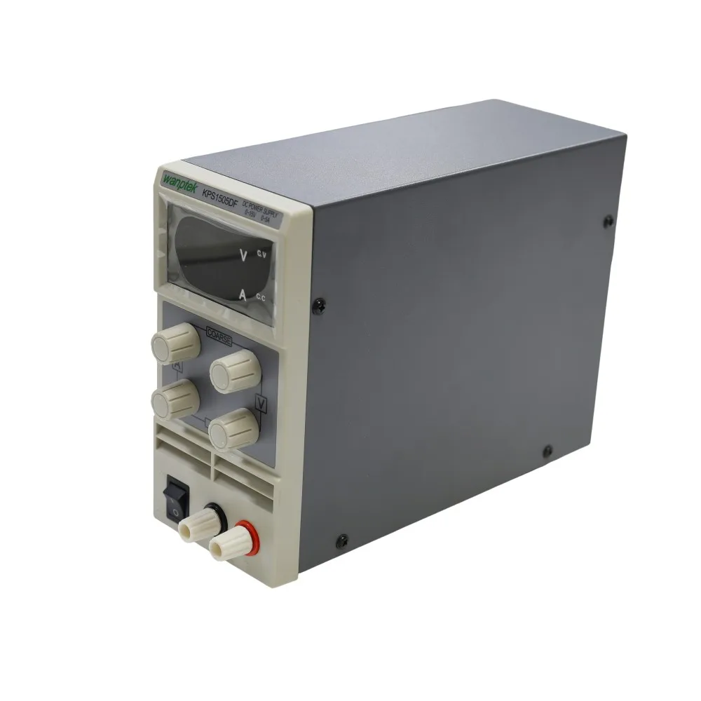 

KPS1505DF 15V 5A Digital Power Supply Precision Adjustable DC Voltage & Current Dual Display LED Low Noise Cooling Fan 110/220V