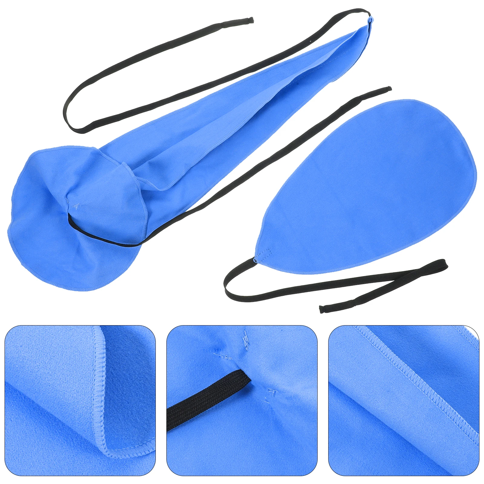 

2 pcs Saxophone Cleaning Cloth Tenor Alto Fabric Universal Drip Rag Music Instruments Care Accessories Maintenance Tool