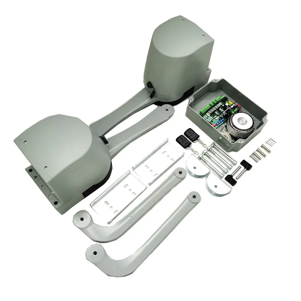 High Torque Modern Folding Swing Gate Opener Anti Pinch Safety Waterproof Electric Gate Motor for Villa