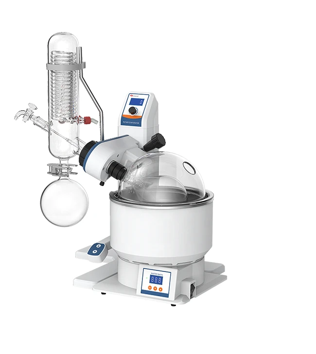 Laboratory Vacuum Rotary Evaporator  Electric Power Source New Used Plate Pump Motor Solvent Recovery Distillation