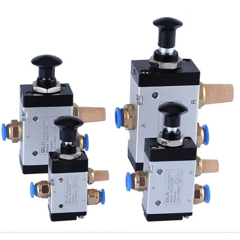 

High Quality 3R210-08 1/4" 2 Position 3 Port Air Manual Valves Pneumatic Control Valve.
