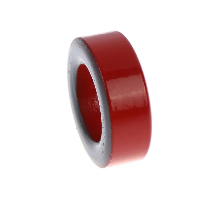 T157-2 Iron Ferrite Toroid Cores 402414.5 MM For Inductors Iron Powder Core Red Ring Low Permeability Electronic Components Gift