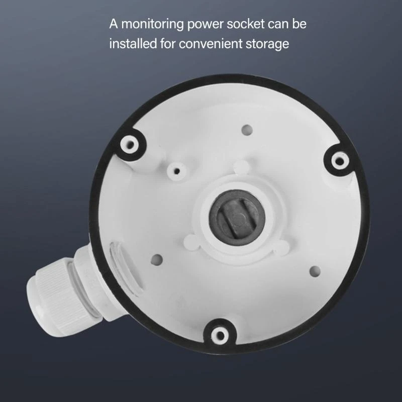 Commercial Grade Dome Camera Wall Ceiling Stand Base With Thickened Structure & Universal Compatibility For CCTV Systems