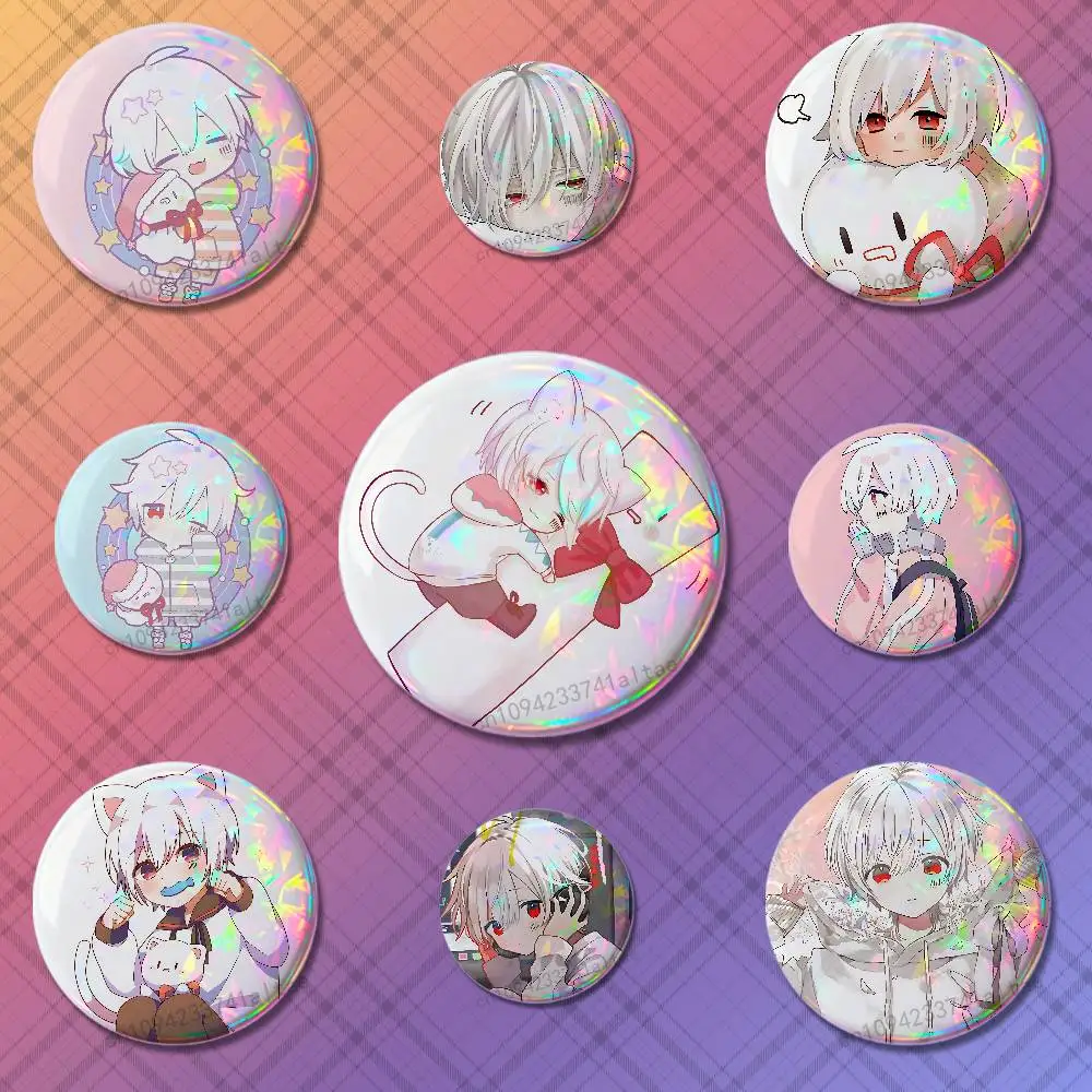 

Cute Singer M-Mafumafus Badges 25mm 32mm 44mm 58mm 75mm Cartoon Brooch Pins Backpack Hat Accessories Lover Gifts