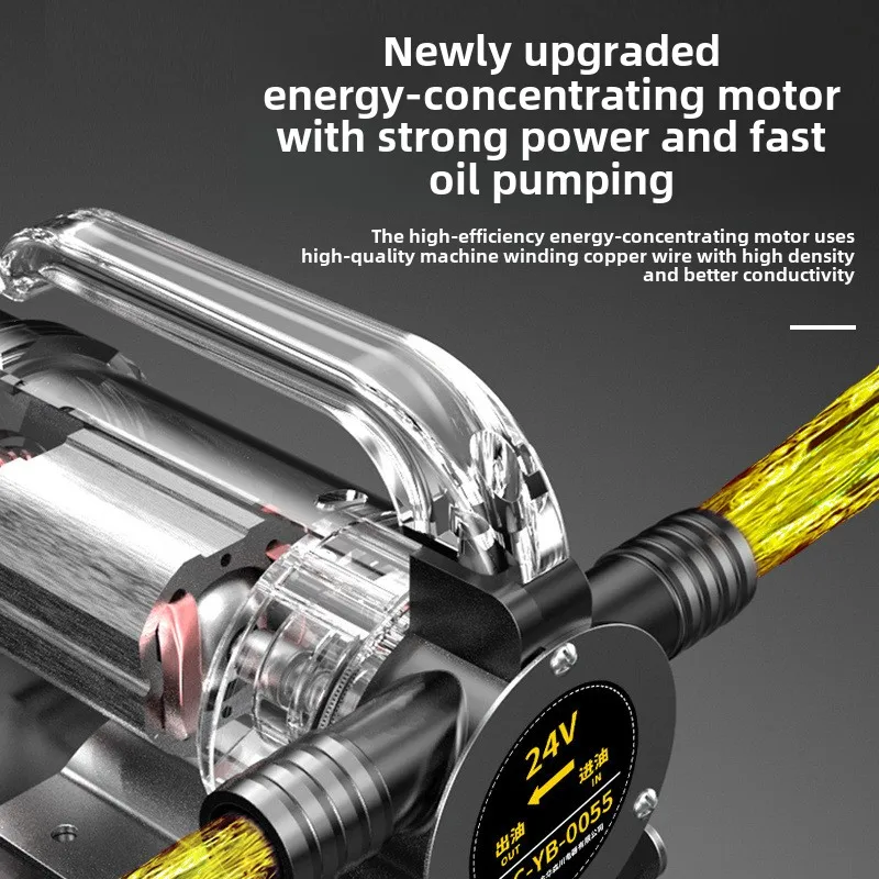 12V24V ضخ كهربائي قطعة أثرية مضخة الديزل وحدة ضخ صغيرة موزع الوقود نموذج زجاجة مضخة فتيلة ذاتية #2