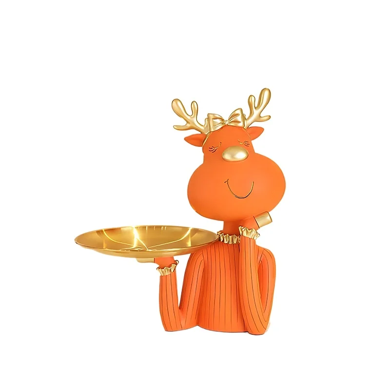 Luxury Entryway Key Storage Rack Shoe Cabinet Tray Living Room Desktop Organizer Ornament Storage Shelf for Home Decor