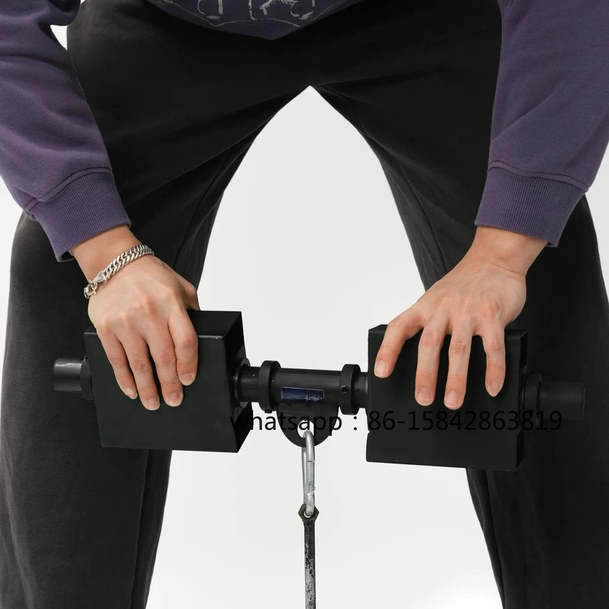 Rotatable Pinch Block for Two-Hand Workout, Professional Gear for Rock Climbing Finger & Grip Training
