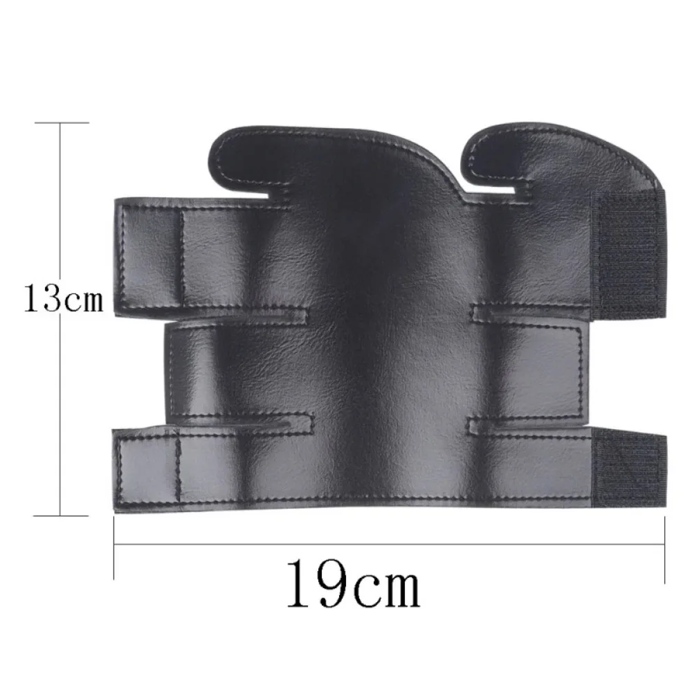 1PC Instrument Trumpet Leather Cover Black Corrosion Protection Trumpet Piston Holster Cushion Wind Accessories