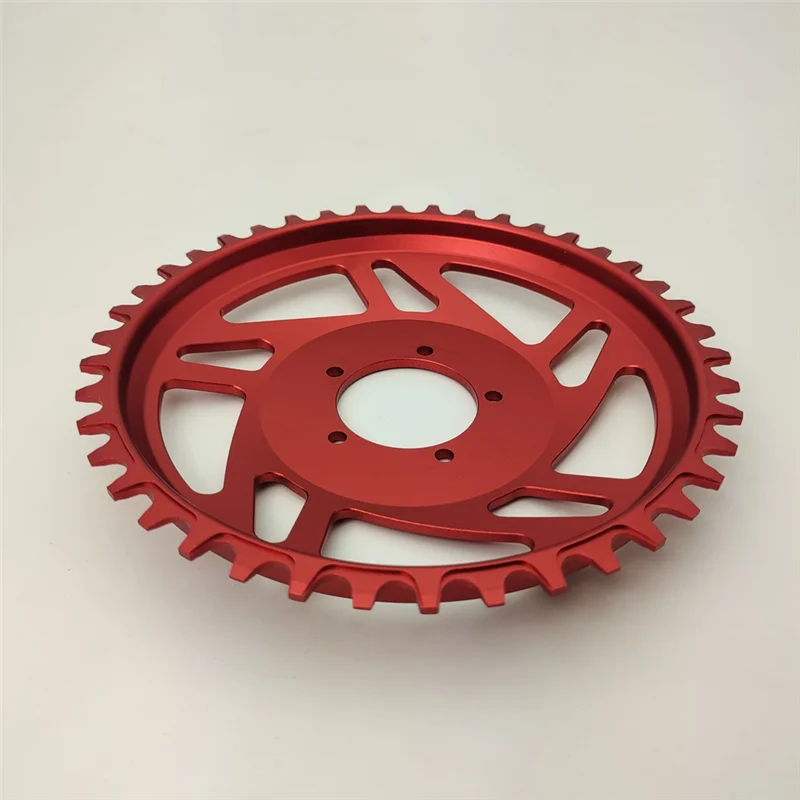 M20K Chainring Sprocket 42T For Bafang BBSHD Mid Drive Motor Electric Bike Replacement Chainwheel Protector