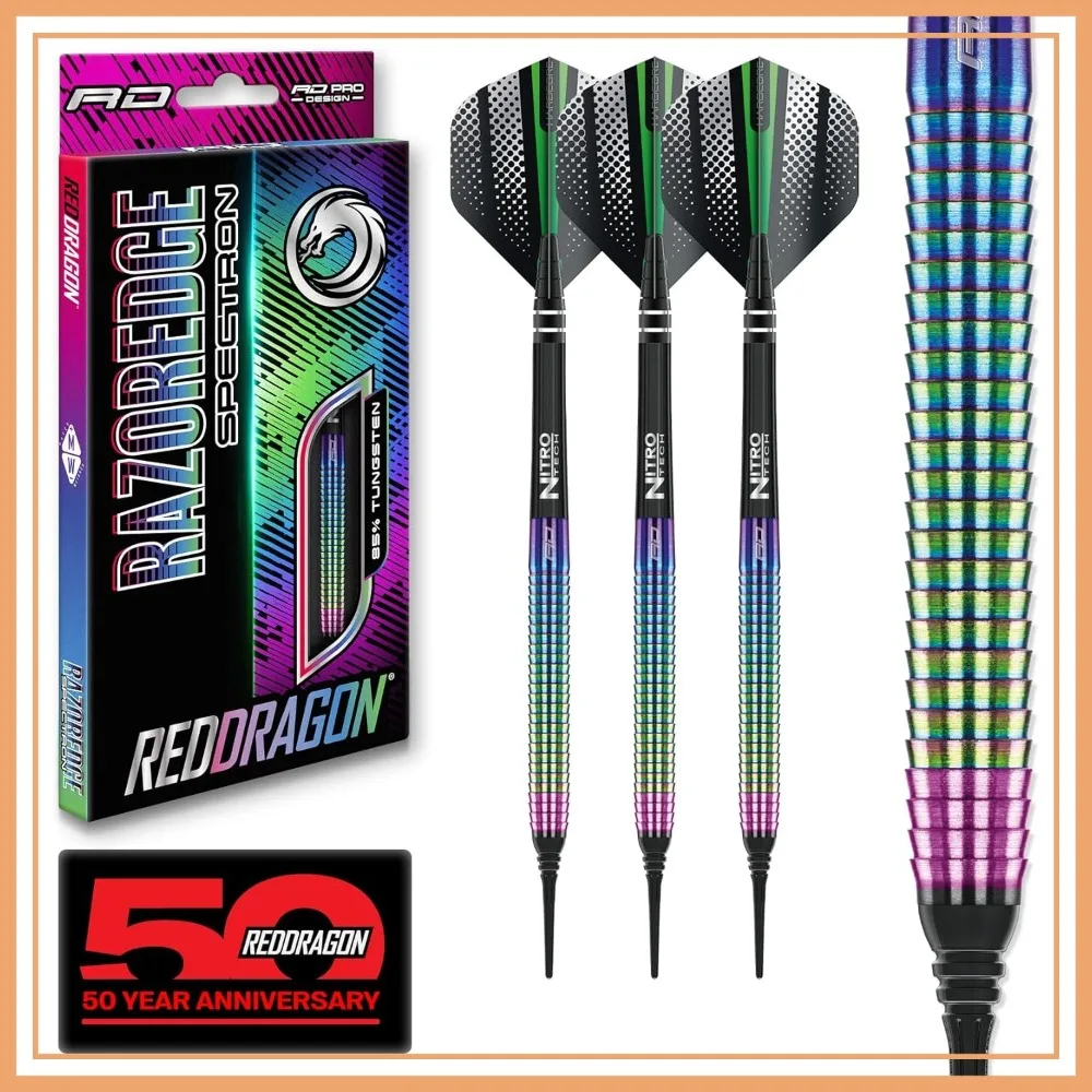 

Professional Steel Tip Darts Set - Tungsten Softip Darts with Flights and Shafts