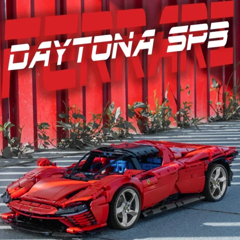 

NEW IN STOCK 3778Pcs Daytonae Sp3 Car Building Blocks Supercar Model Bricks Toys for Kids Adult Birthday Gift Compatible 42143