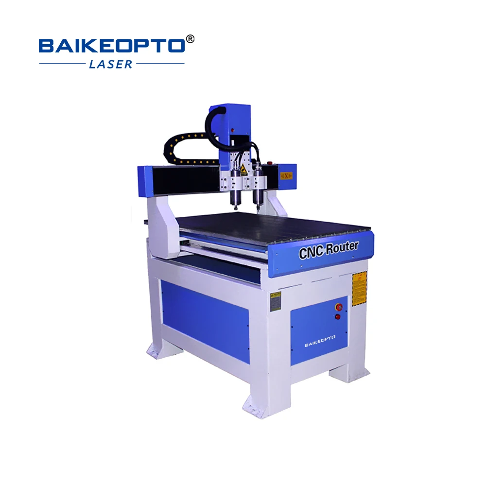 Aluminum Wood Acrylic PCB MDF Plywood Cutting Milling Machine High Precision Mini 3D Advertising 6090 CNC Router