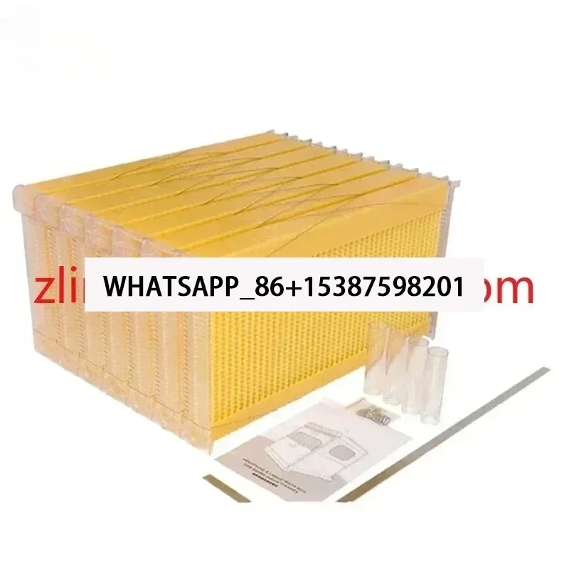 Automatic Self-Flowing Honey 7 Bee Hive Frames Set Apiculture Equipment Auto Flows Honey Beehive