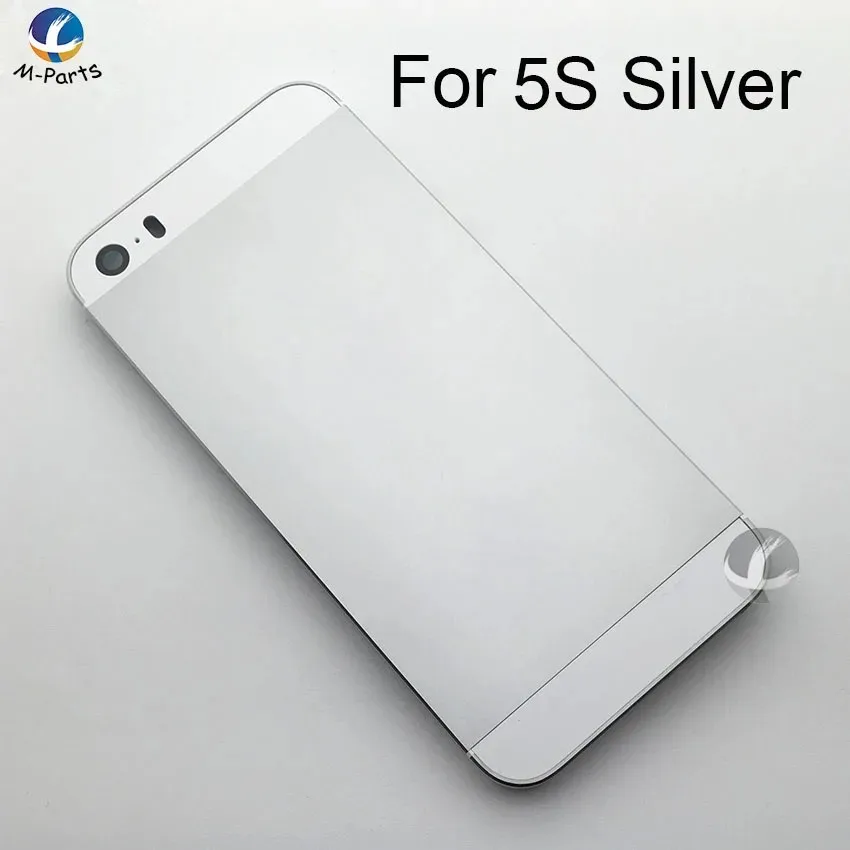 For iphone 5 5S SE Back Housing Metal Rear Cover Battery cover Lid Door Chassis Frame OEM AAA + Free Battery Sticker Tool