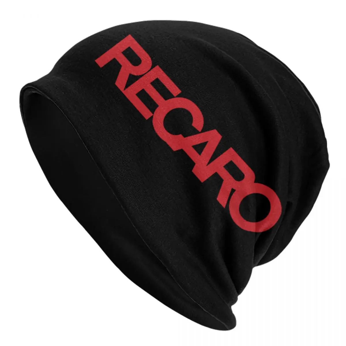 Recaro Warm Knitted Cap Hip Hop Bonnet Hat Autumn Winter Outdoor Beanies Hats for Men Women Adult