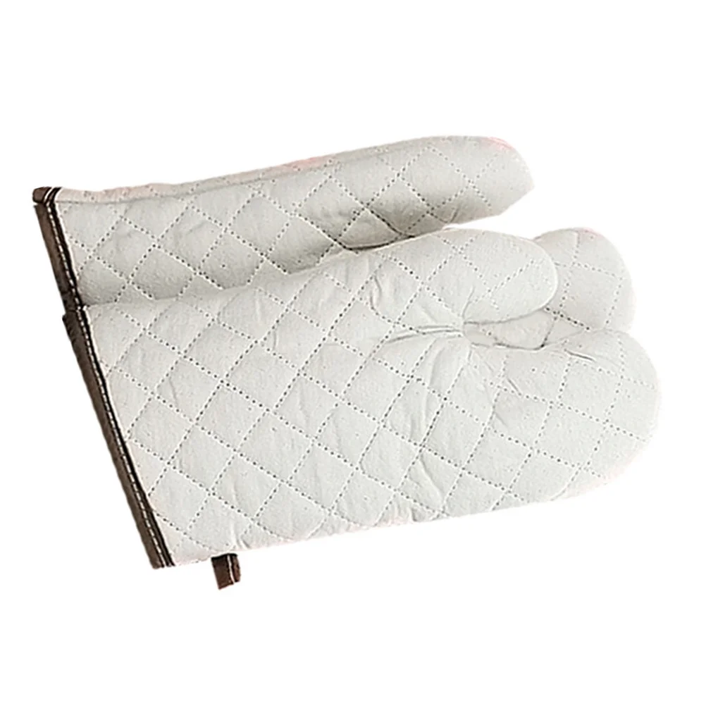 

2Pcs Oven Mitts Heat Resistant Cotton Gloves for Cooking Baking Barbecue Soup Hot Pots Gift Oven Mitts Heat Resistant Gloves