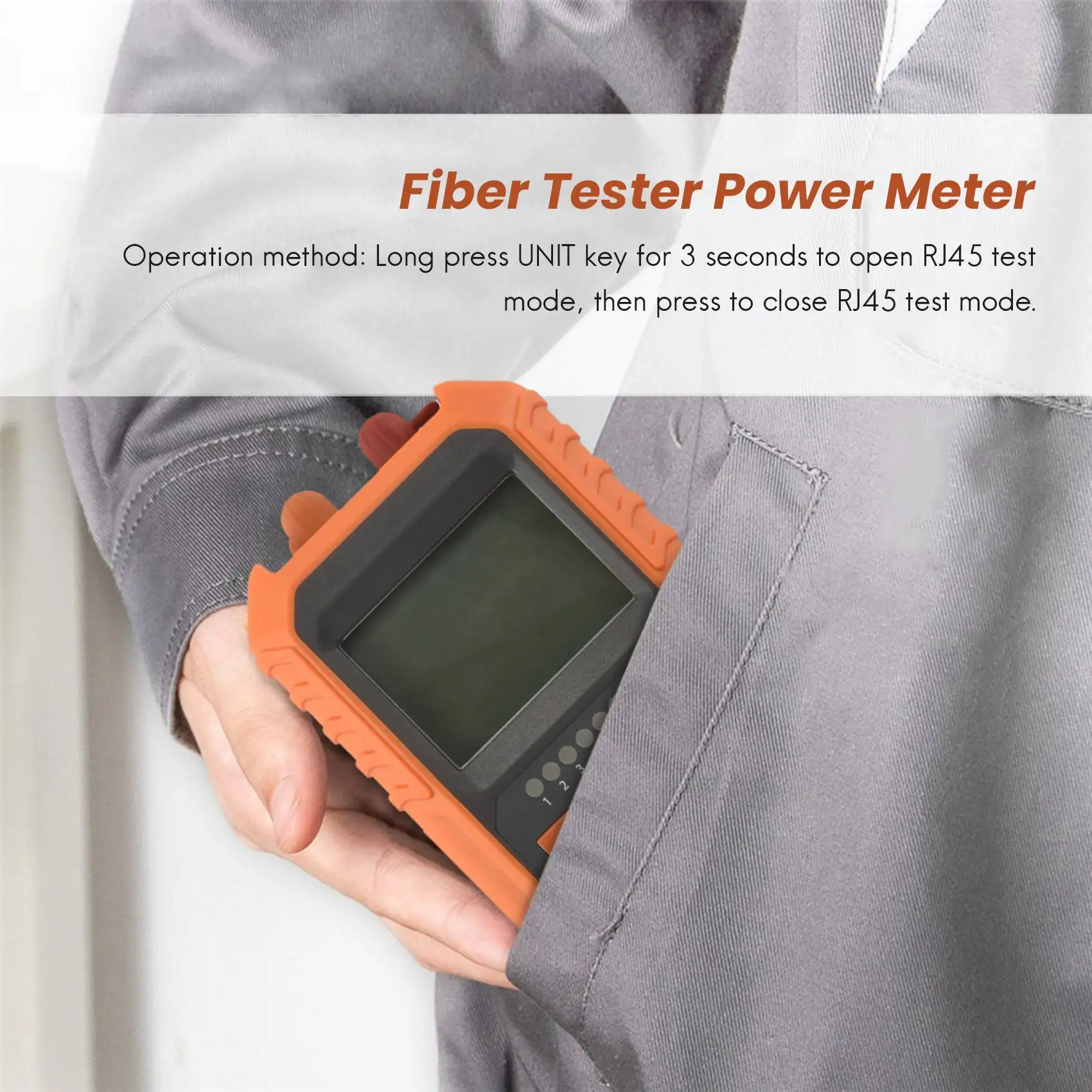 Optical Power Network Cable Test, Visual Fault Locator, 5km, 3in 1