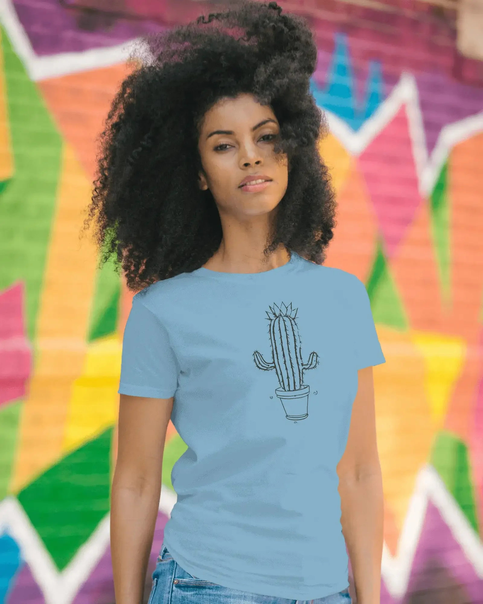 Cactus T Shirt Plant Women Garden Womens gift Plan Best