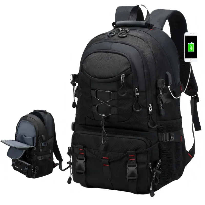 Large-capacity Picnic, Outdoor Hiking Backpack, Multi-functional Water-resistant Travel Backpack, Outdoor Luggage Bag, Fashionab