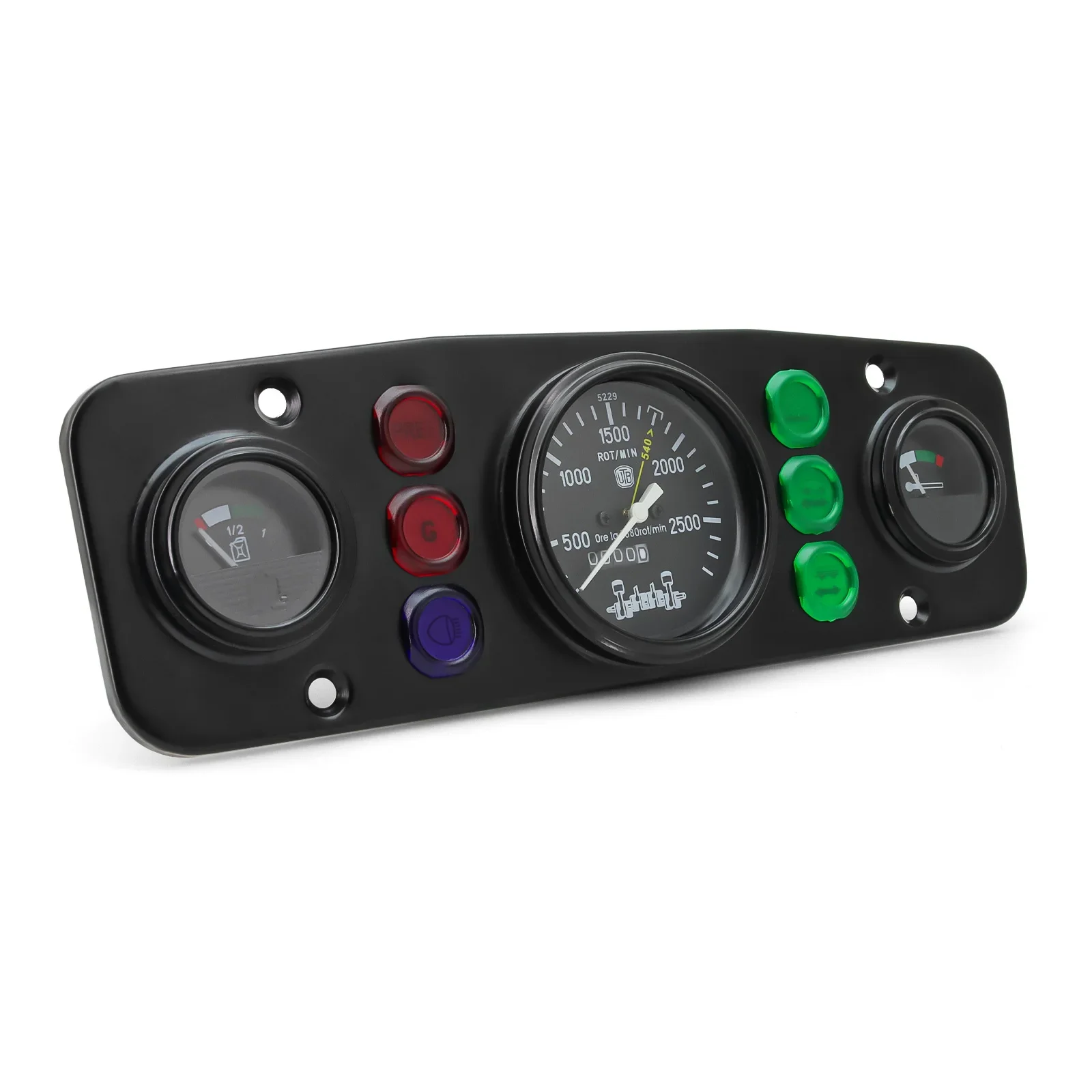 3 In 1 Kit Water Temp Gauge+ Tachometer+ Fuel Level Gauge Racing Car Digital Dashboard Panel For 12V Gasoline Car Panel