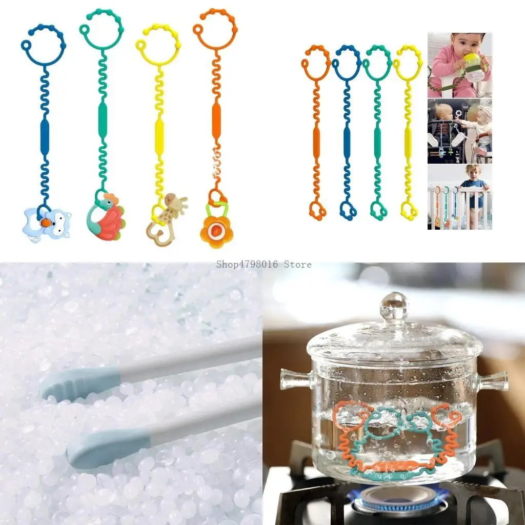 

Baby Bottle & Cup Strap Child Friendly Cup & Bottle Holder Silicone Bottle Strap