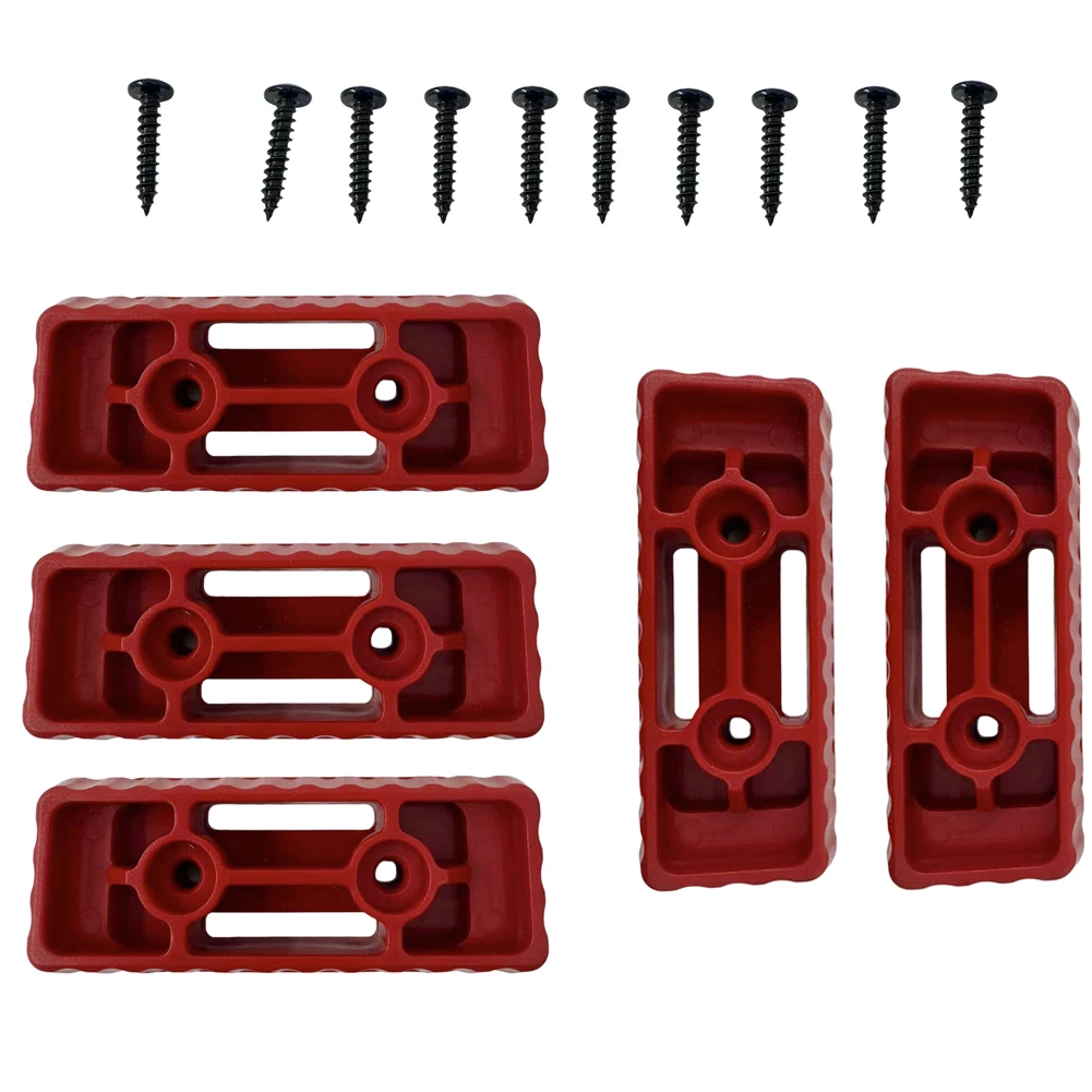 5pcs Mounting Feet For Packout Accessories Feet Mounting System Easy Installation Mounting Bracket Fixing Fittings