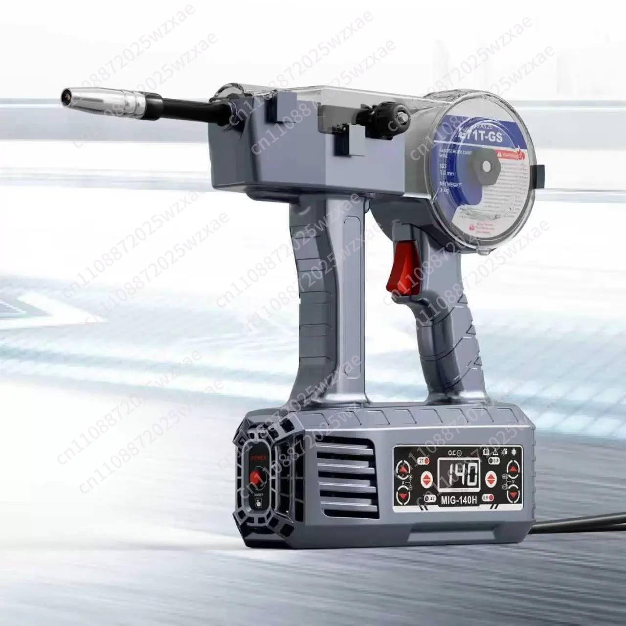 Handheld gas-shielded welding equipment, household small integrated gas-shielded welding device