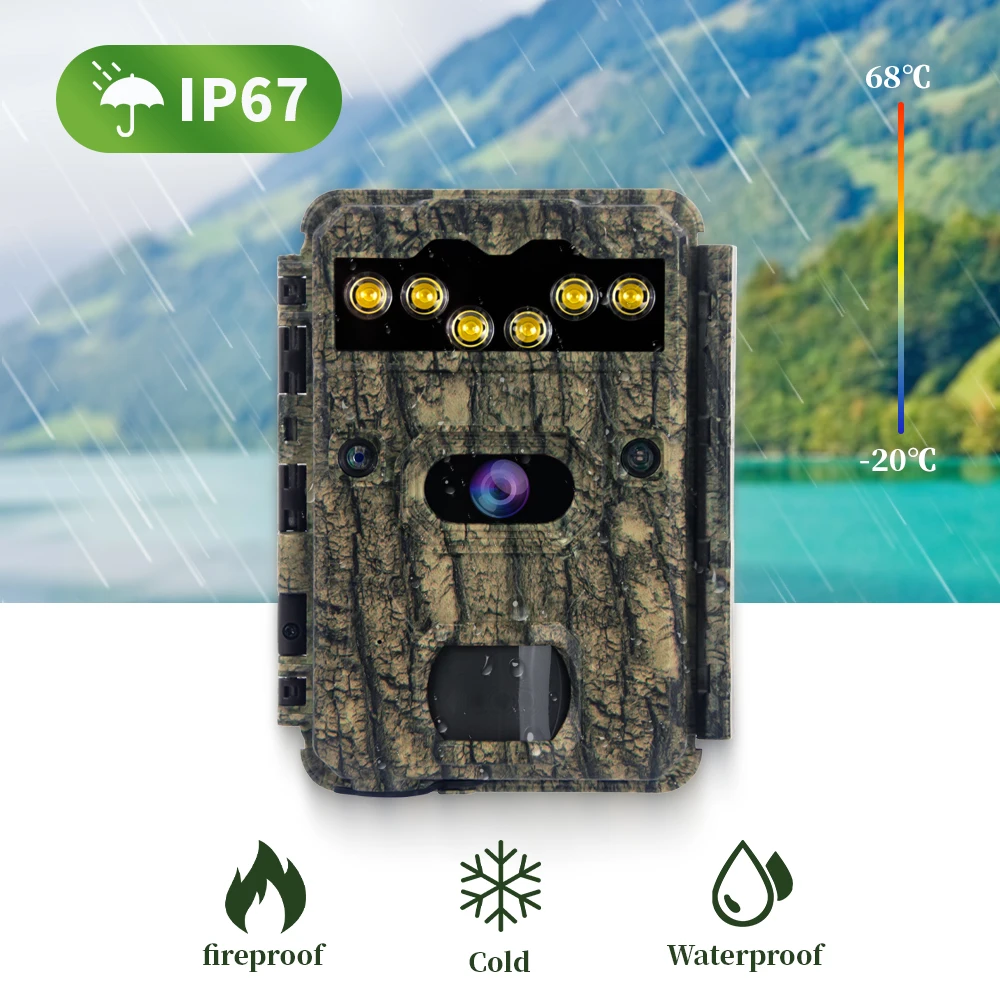 

Keepguard White LED Trail Camera White-flash Game Cameras For Wildlife Abservation
