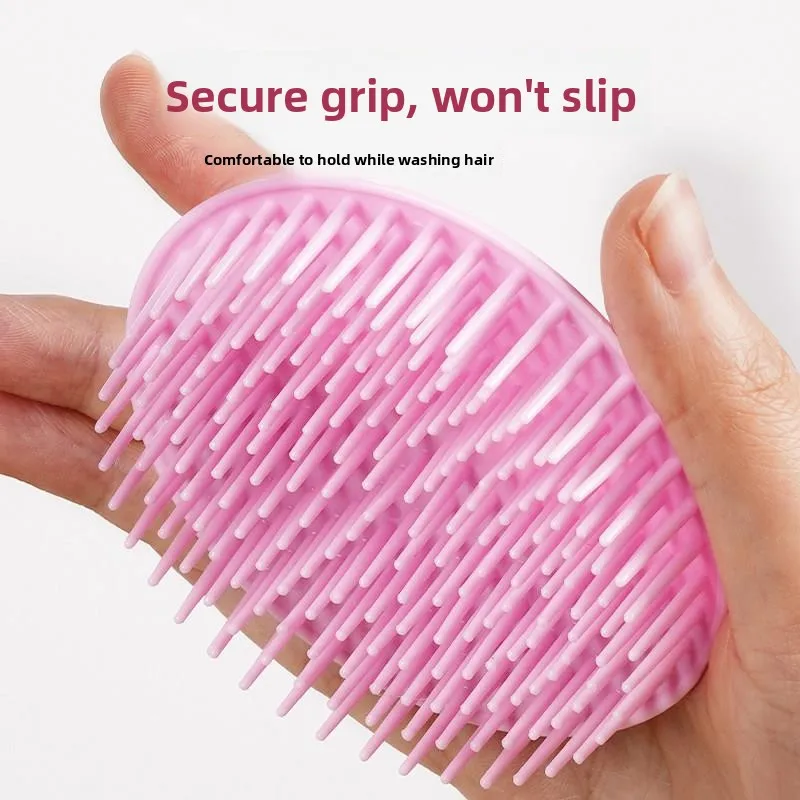 Mens Womens Massage Comb Shampoo Hair Care Scalp Scrubber Dandruff Remover Itch Relief Bath Personal Care Tool