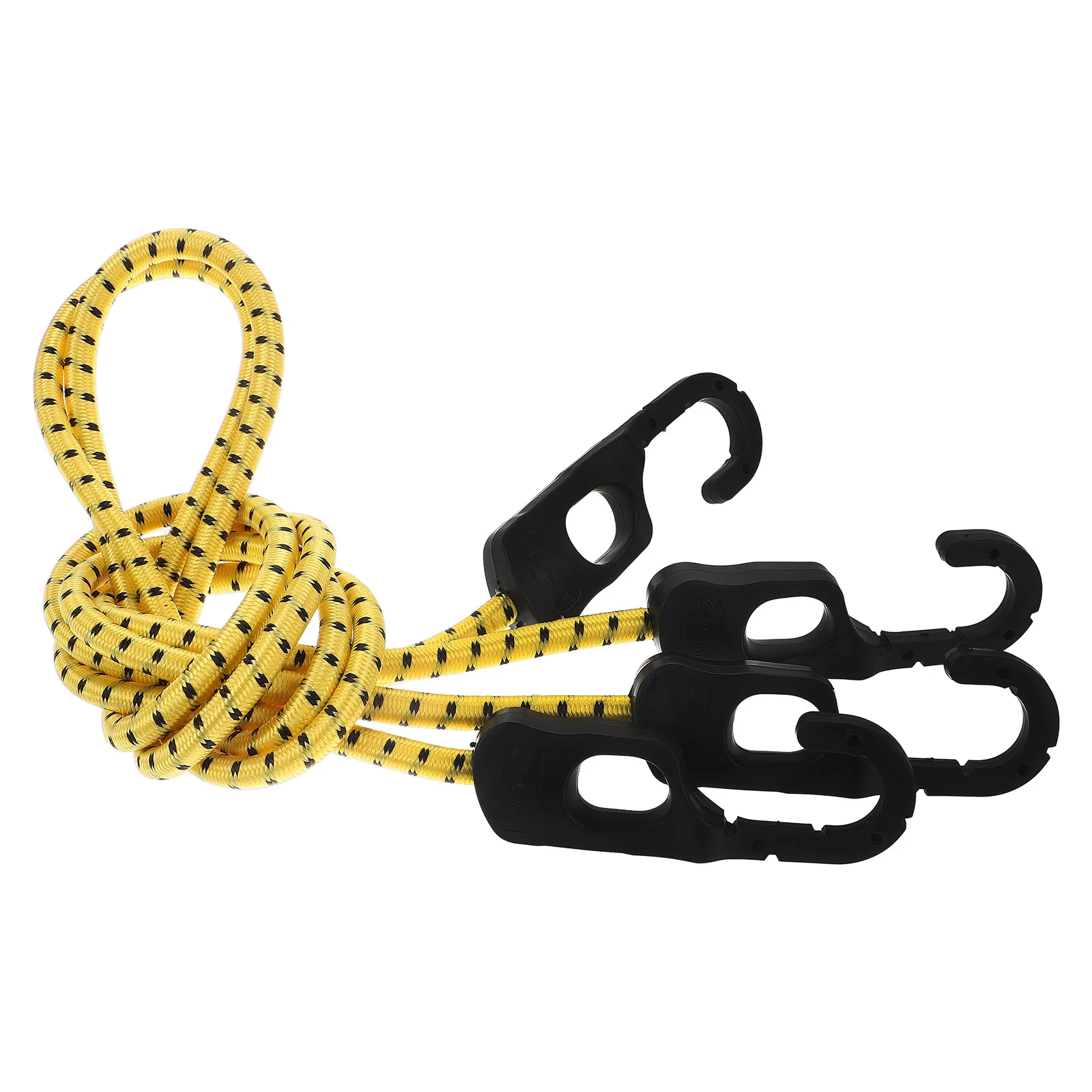 

2Pcs Adjustable Elastic Cord Hooks Outdoor Cycling Luggage Fixing Belt Bungee Tie Downs Cargo Straps Bungee Cord with Hooks