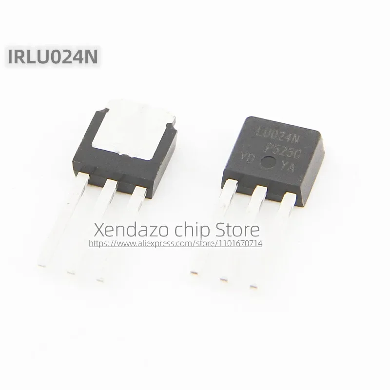 10pcs/lot IRLU024N LU024N TO-251 package Original genuine Power transistor